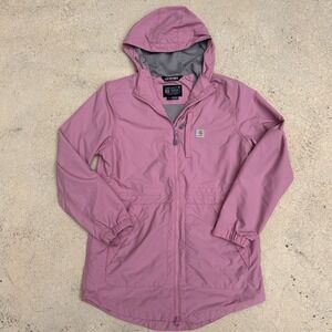 Carhartt Coat Women's Rain Defender® Relaxed Fit Lightweight OC4221-W Sz Small